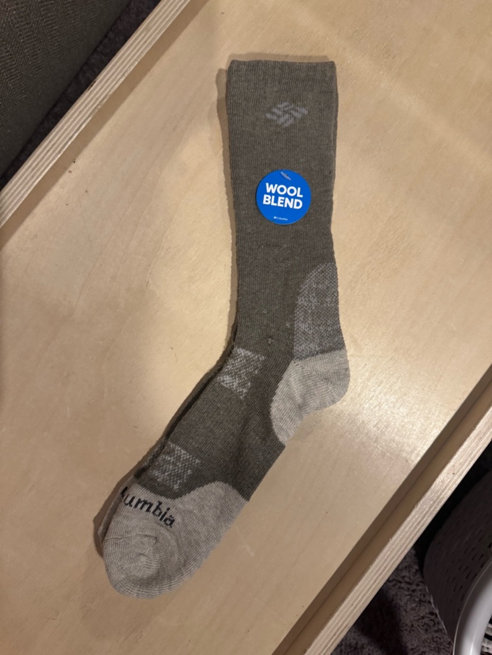 Men’s Columbia Wool Blend Socks NWT